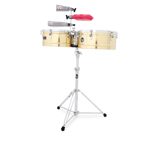 Ensemble de timbales en laiton LP1415-B Prestige Series 14" et 15" de LP Latin Percussion